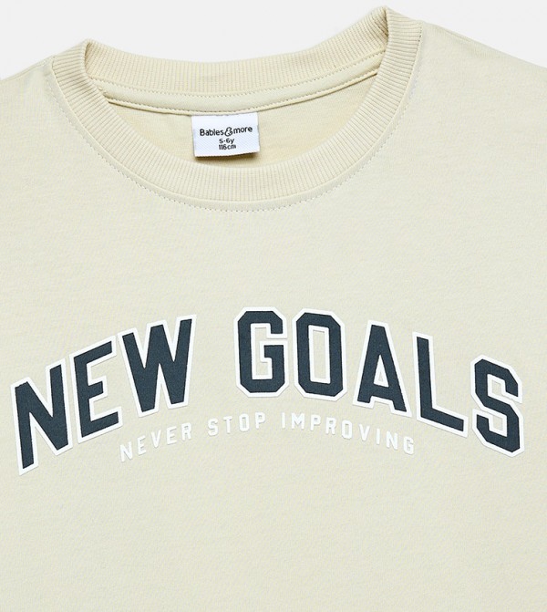 BABIES & MORE BABIES & MORE - Beige T-shirts