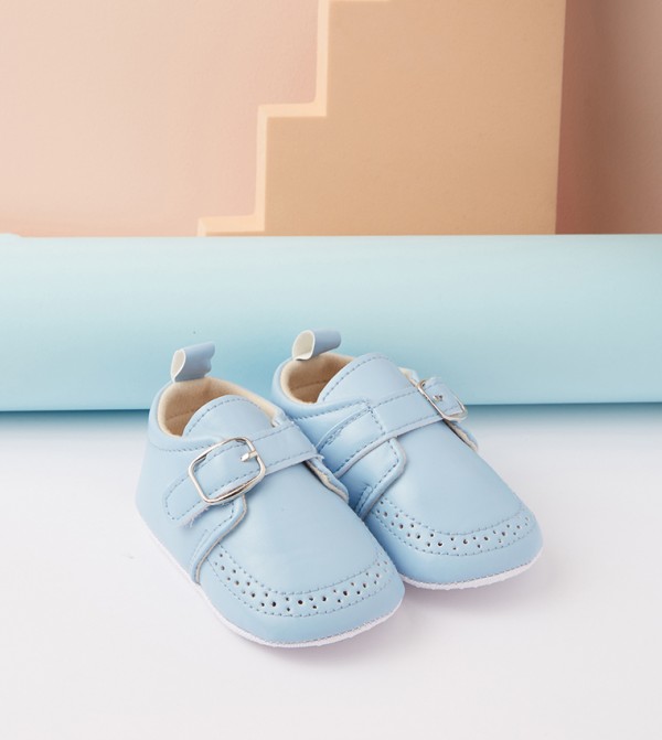 BABIES & MORE  Casual Shoes - Light Blue Casual Slip-On's