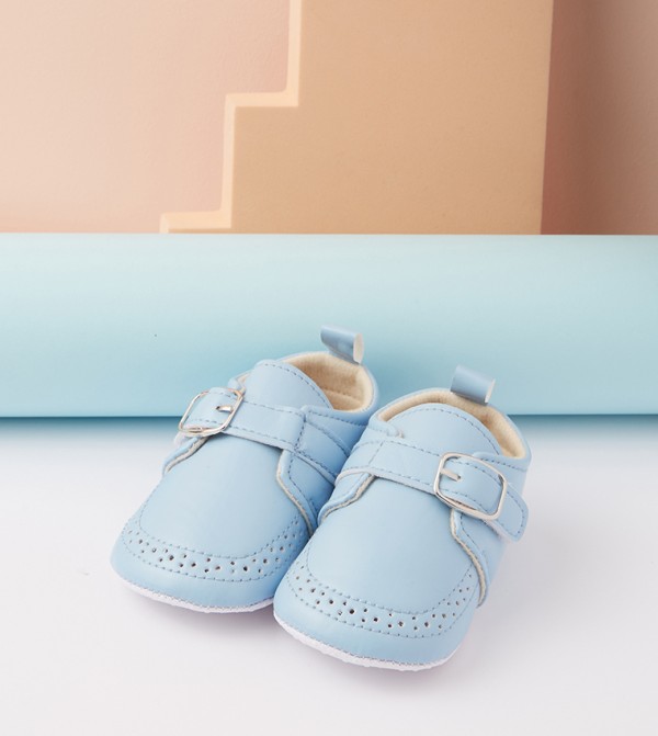 BABIES & MORE  Casual Shoes - Light Blue Casual Slip-On's