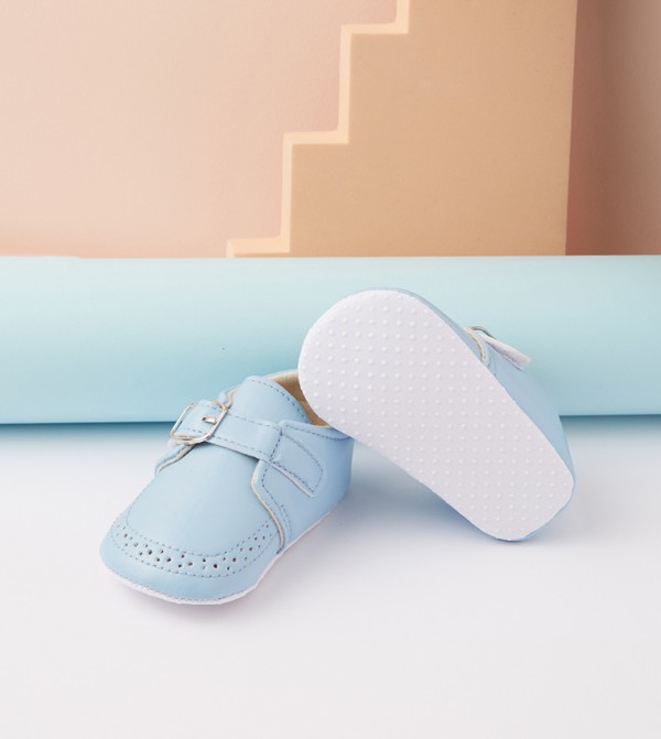 BABIES & MORE  Casual Shoes - Light Blue Casual Slip-On's