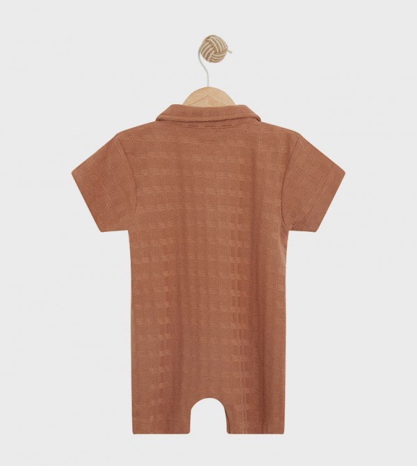BABIES & MORE  Onepiece & Bodysuits - Brown Rompers