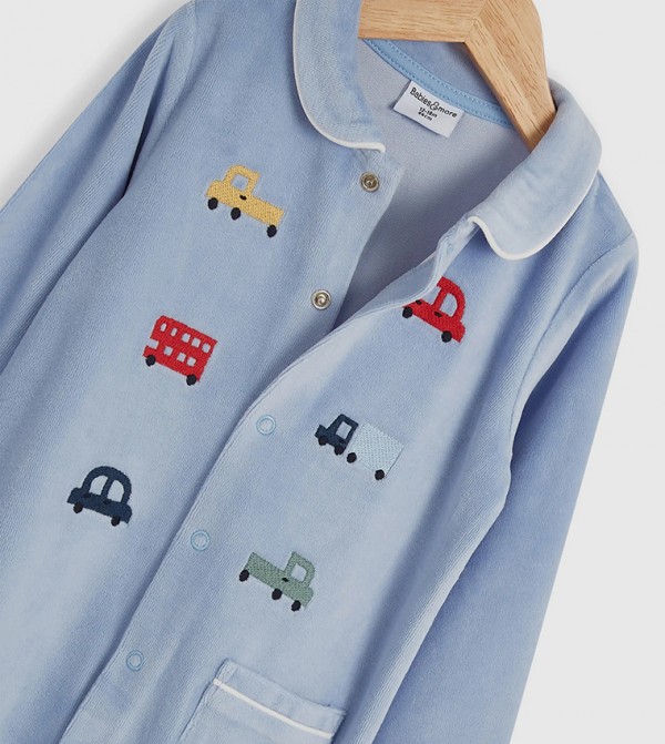 بيبيز آند مورCoach ملابس نوم - أزرق فاتح بدلات نوم