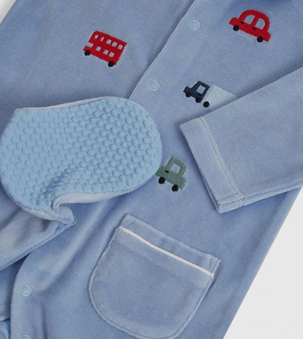 بيبيز آند مورCoach ملابس نوم - أزرق فاتح بدلات نوم