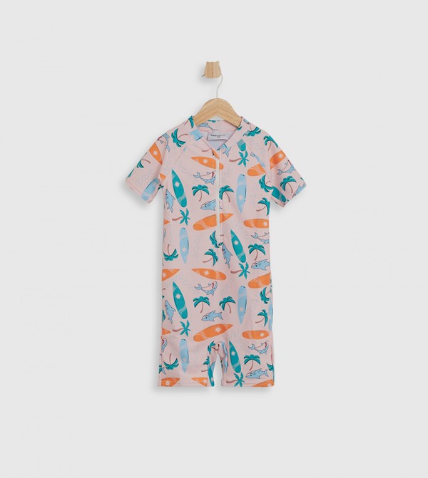 بيبيز آند مورCoach  ملابس سباحة - بيج ملابس السباحة ذات الأرجل