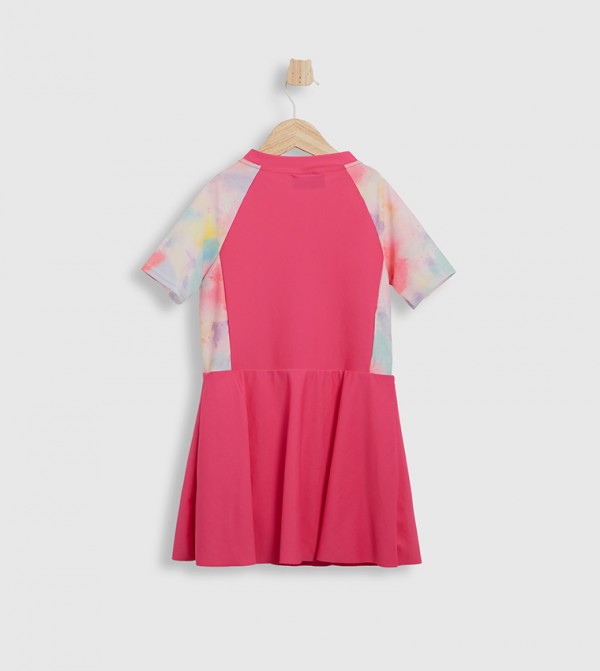 بيبيز آند مورCoach  ملابس سباحة - وردي ملابس السباحة على شكل حرف V