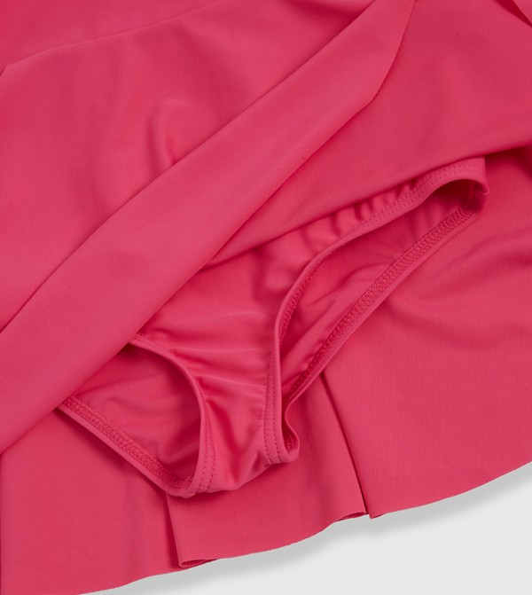 بيبيز آند مورCoach  ملابس سباحة - وردي ملابس السباحة على شكل حرف V