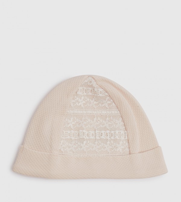 BABIES & MORE  Kids Accessories - Cream Caps & Mittens