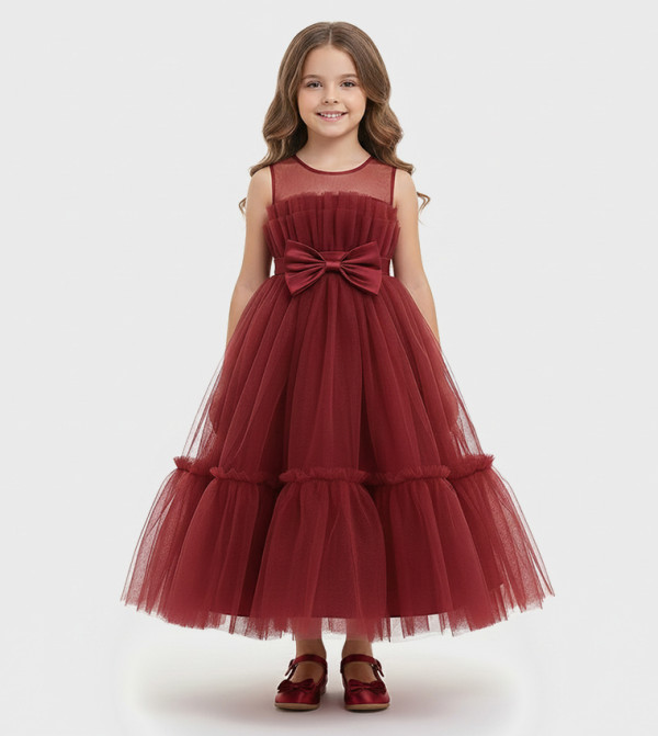 بيداني بيداني - أحمر فستان الحفلة 