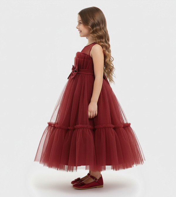 بيداني بيداني - أحمر فستان الحفلة 