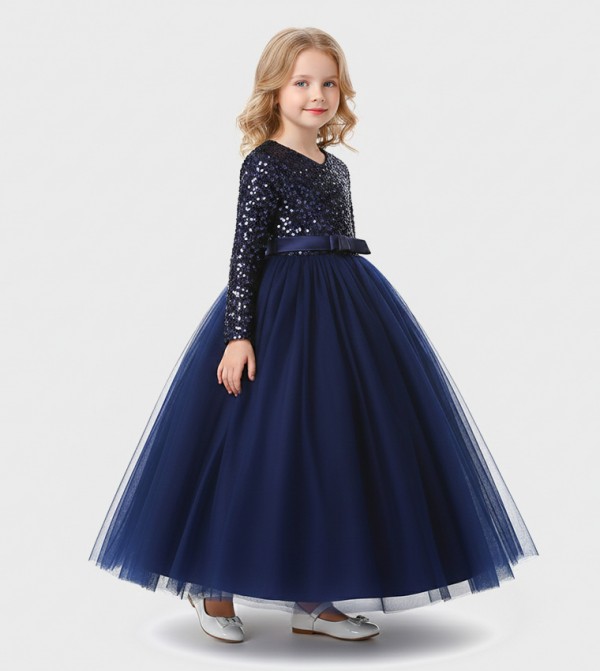 BIDANI  Party Dress - Navy Party Dress