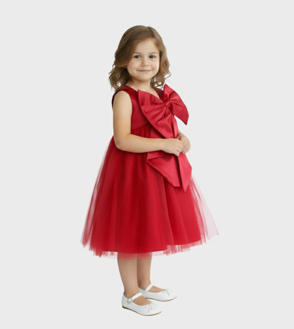 BIDANI Party Dress - Red Party Dress