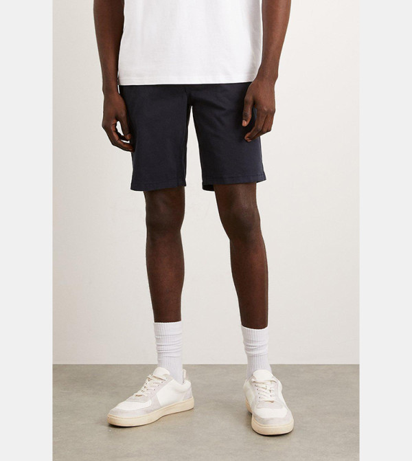 Burton - Outlet - Navy Chino Shorts