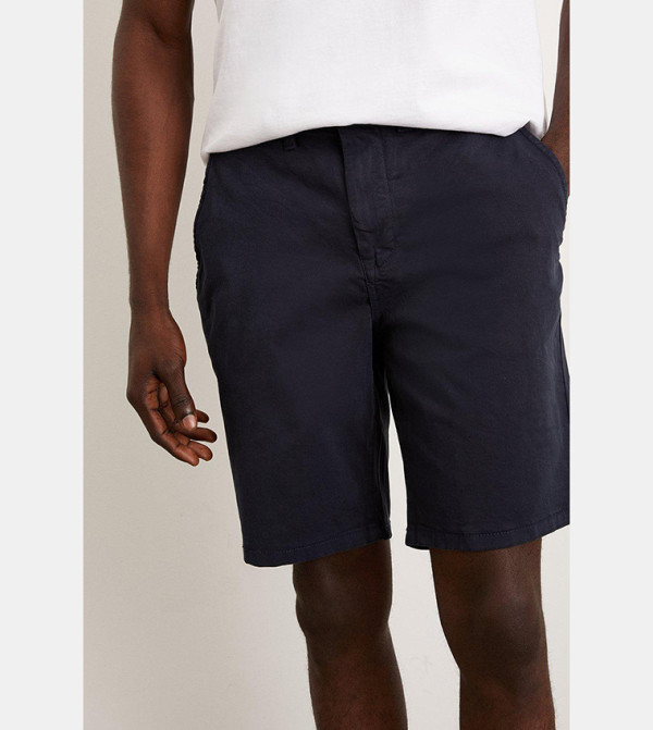 Burton - Outlet - Navy Chino Shorts