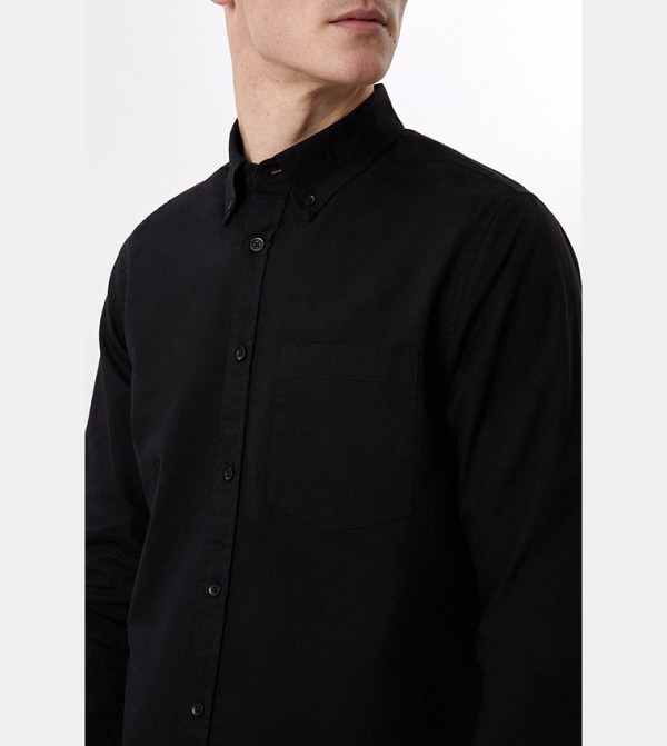 Burton  Formal Shirts - Black Formal Shirts