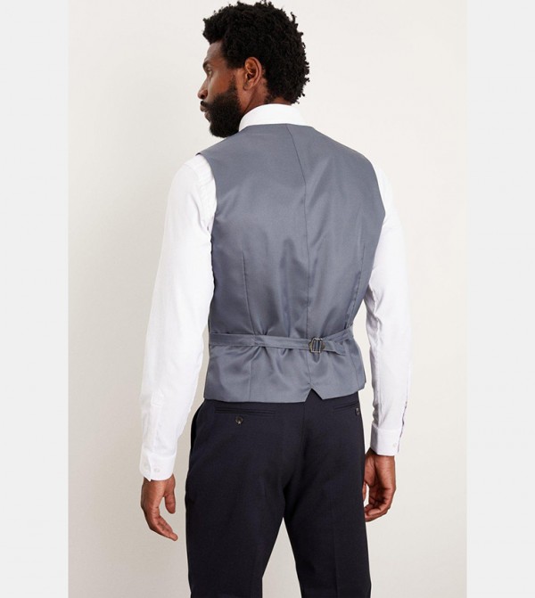 Burton  Waistcoats - Navy Waistcoat