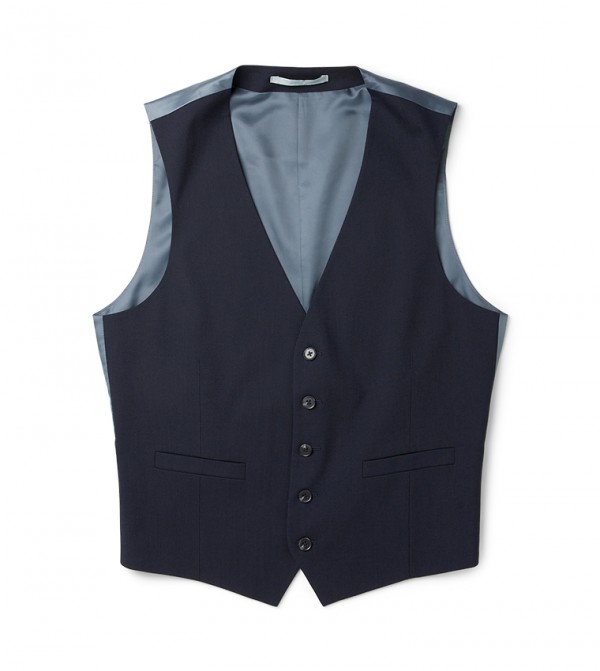 Burton  Waistcoats - Navy Waistcoat
