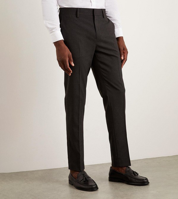 Burton  Suit - Grey Formal Pants