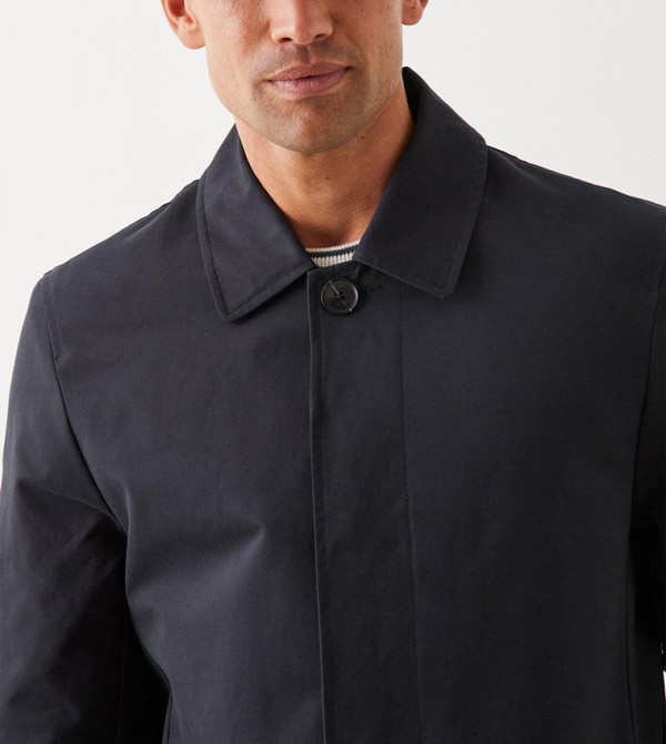 Burton  Overcoats - Navy Overcoat