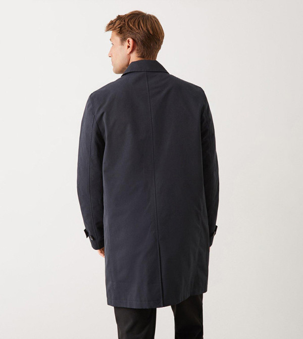 Burton  Overcoats - Navy Overcoat