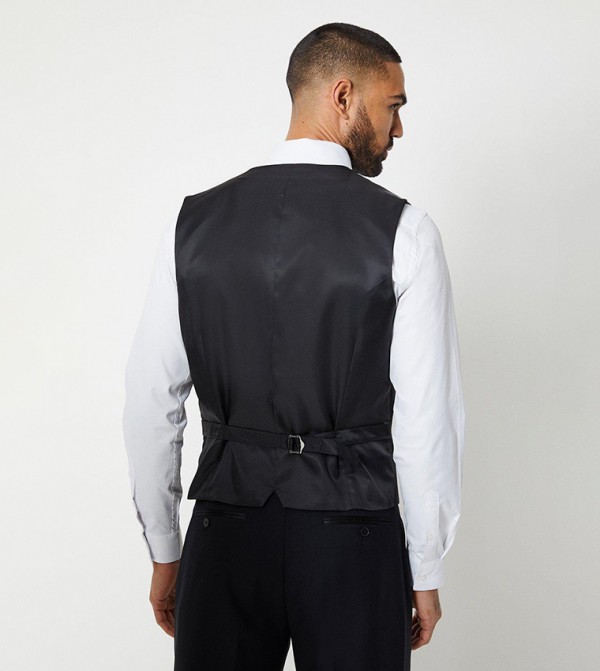 Burton Burton - Black Waistcoat