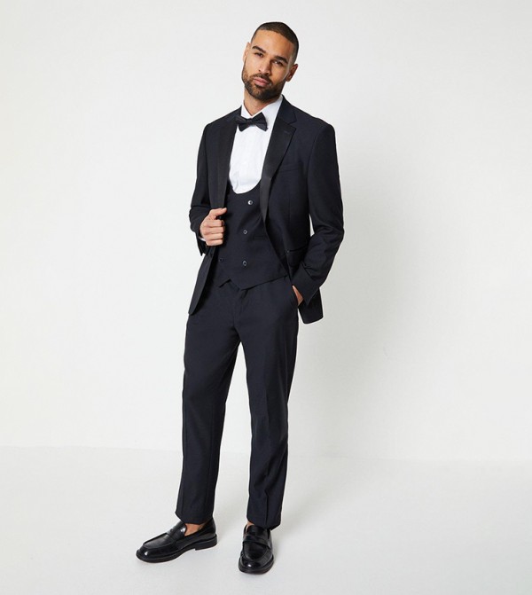 Burton Burton - Black Waistcoat