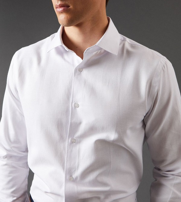 Burton  Shirts - White Casual Shirts