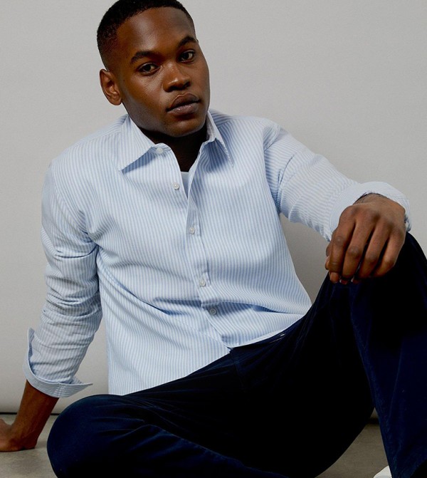 Burton  Shirts - Blue Long Sleeves