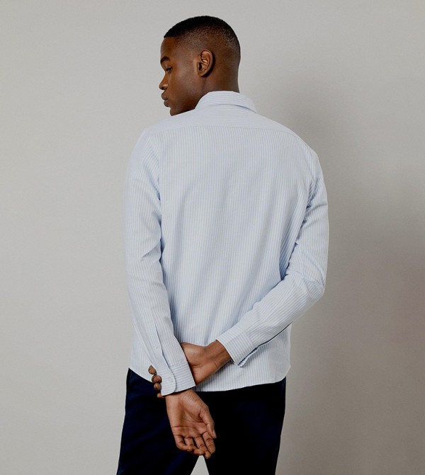 Burton  Shirts - Blue Long Sleeves