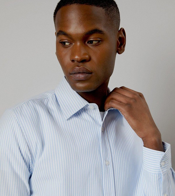 Burton  Shirts - Blue Long Sleeves