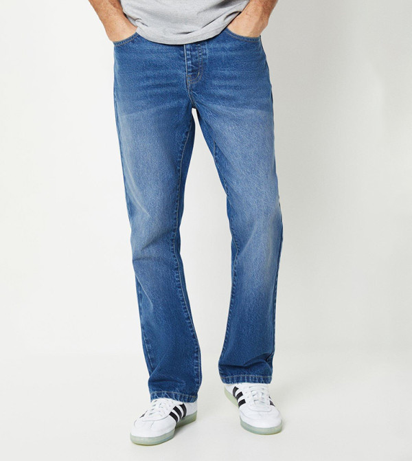 Burton - Outlet  - Blue Straight Jeans