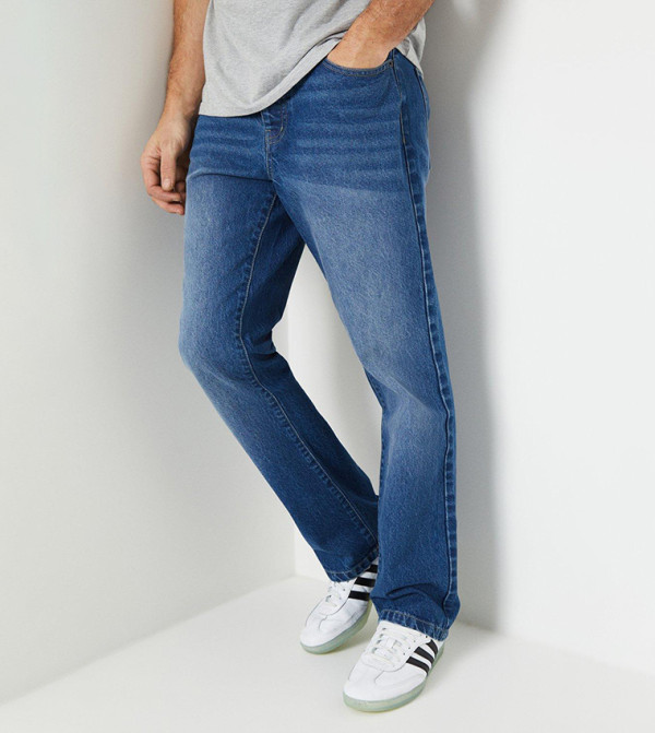 Burton - Outlet  - Blue Straight Jeans