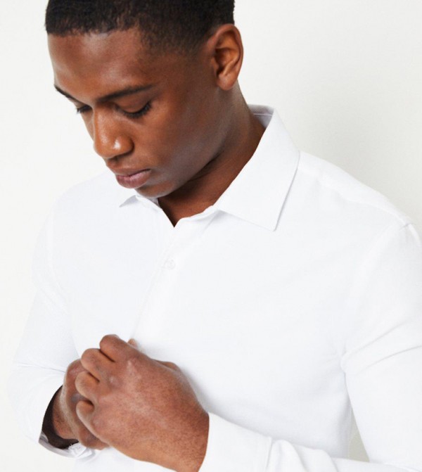 Burton Shirts - White Casual Shirts