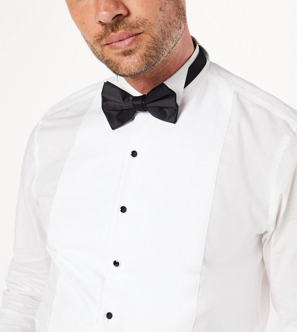 Burton Formal Shirts - White Formal Shirts