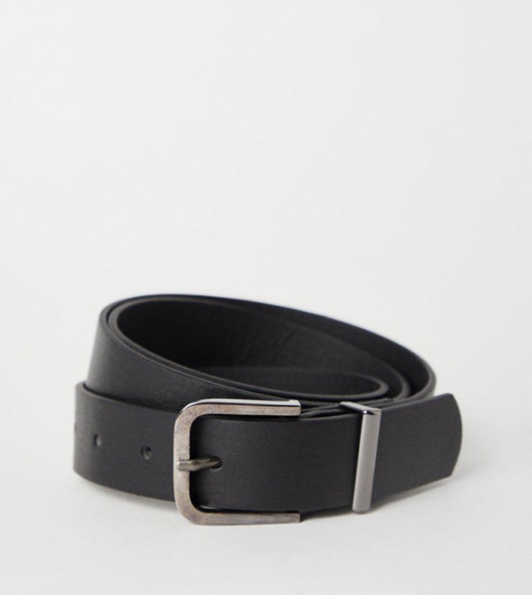 Burton  Belts - Black Non Leather Belts
