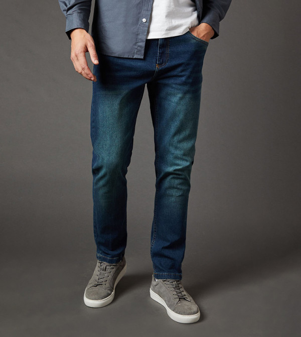 Burton - Outlet - Blue Slim Jeans