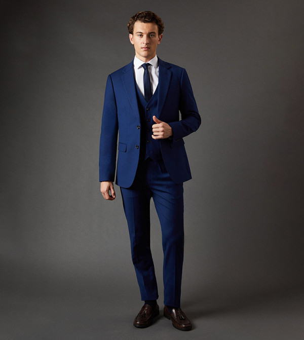 Burton  Waistcoats - NAVY BLUE Waistcoats