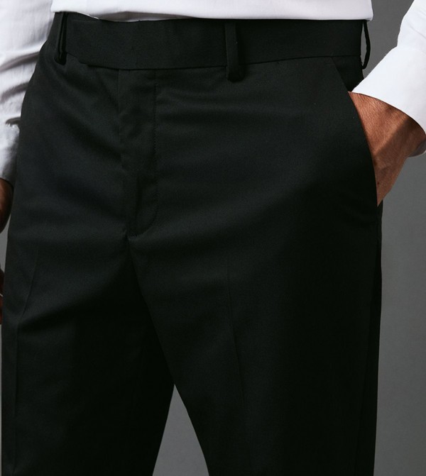 Burton Burton - Black Formal Pants