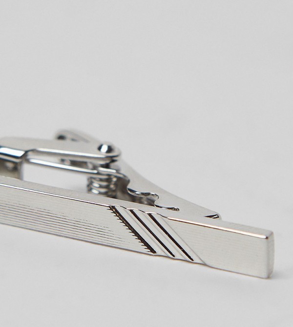 Burton  Jewellery - Silver Tie Bars