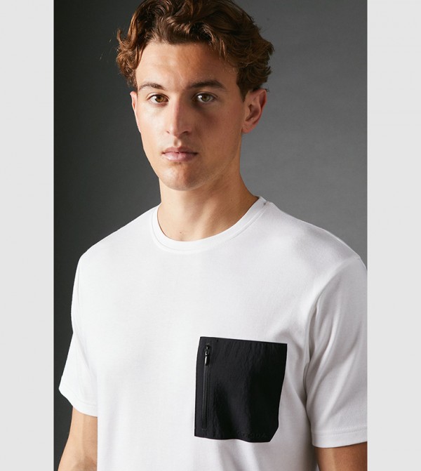 Burton  T-Shirts - White Casual T-Shirts