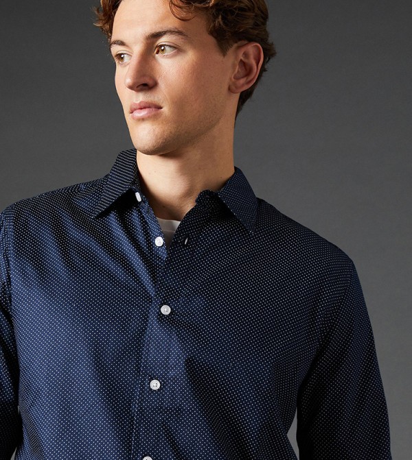 Burton Burton - Navy Casual Shirts