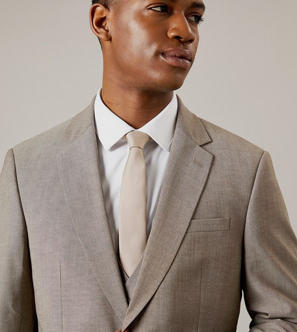 Burton  Blazers - Beige Blazers