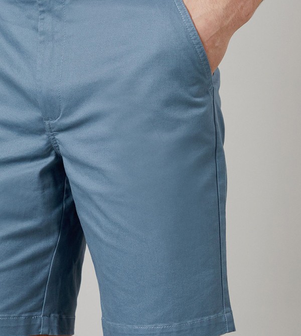 Burton Burton - Blue Chino Shorts