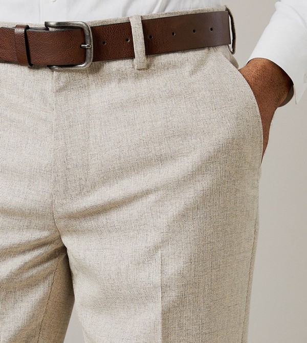 Burton  Formal Pants - Natural Formal Pants