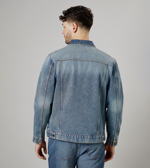 Burton  Denim Jackets - Blue Denim Jackets