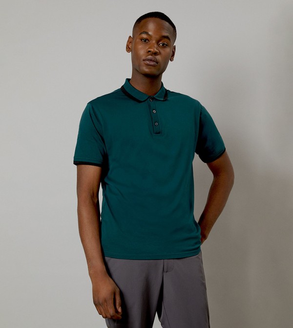 Burton Burton - Teal Polo T-shirts