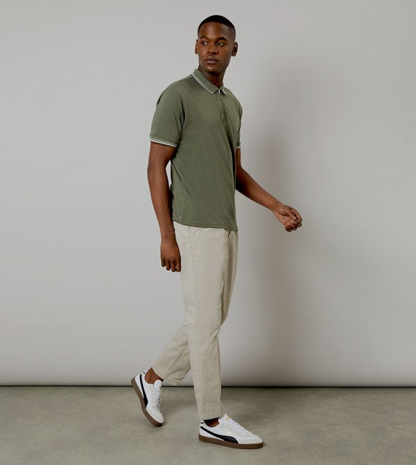 Burton Burton - Khaki Polo T-shirts