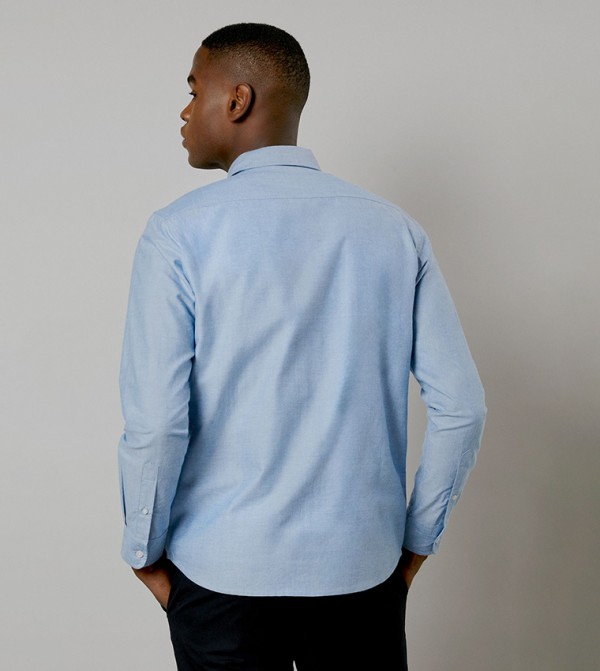 Burton  Formal Shirts - Blue Formal Shirts