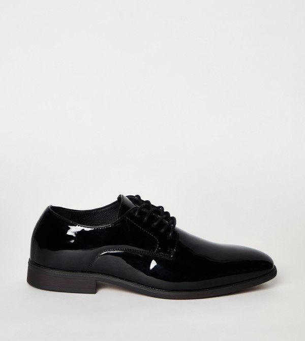Burton Burton - Black Formal Lace-Up Shoes