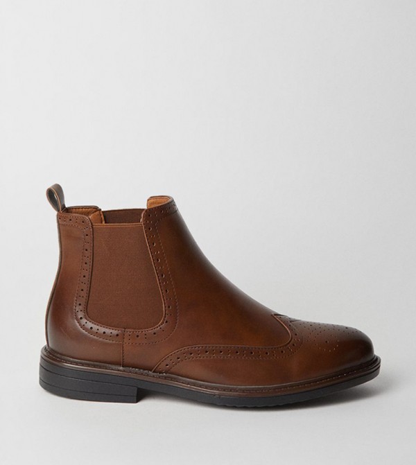 Burton  Chelsea Boots - Brown Chelsea Boots