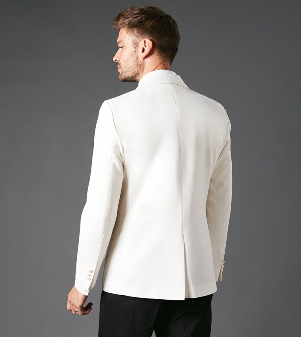 Burton  Blazers - White Blazers